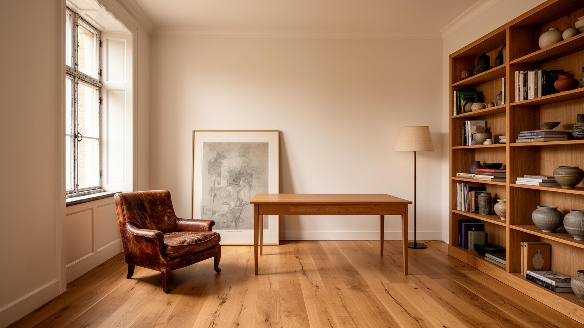 Tornvillan atelier room